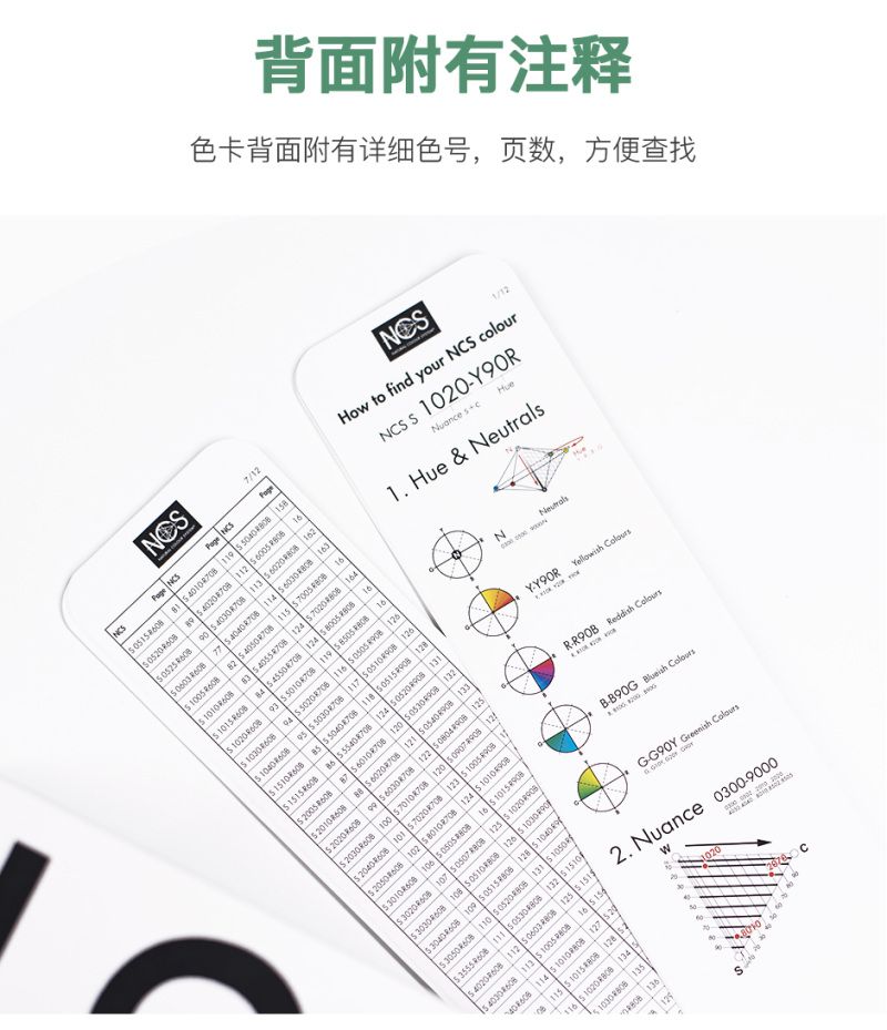 NCS色卡高光泽版本