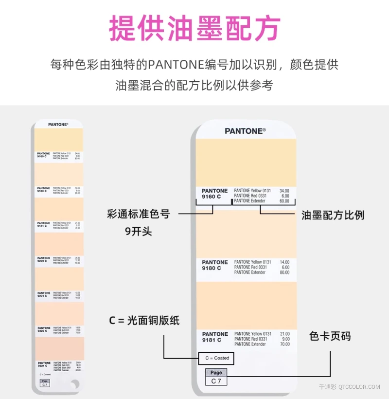PANTONE潘通粉彩色卡9开头色号