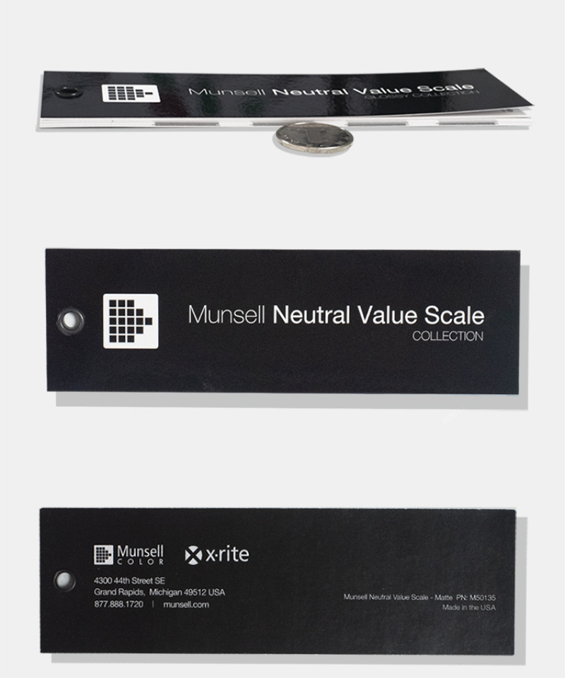 M50135_Munsell Neutral Value Scale, Matte Finish